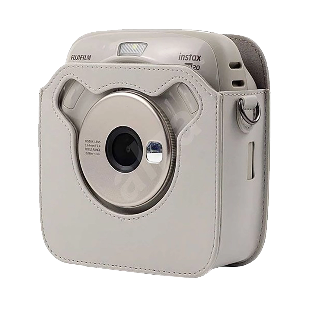 FUJIFILM INSTAX SQUARE SQ20 Hybrid Instant Camera with 16GB MSD Card and Case (Beige)