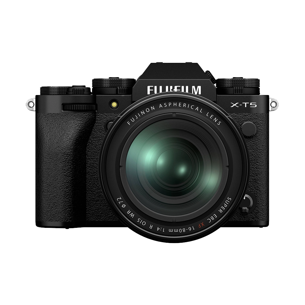 Fujifilm X-T5 Mirrorless Digital Camera with 16-80mm Lens (Black)