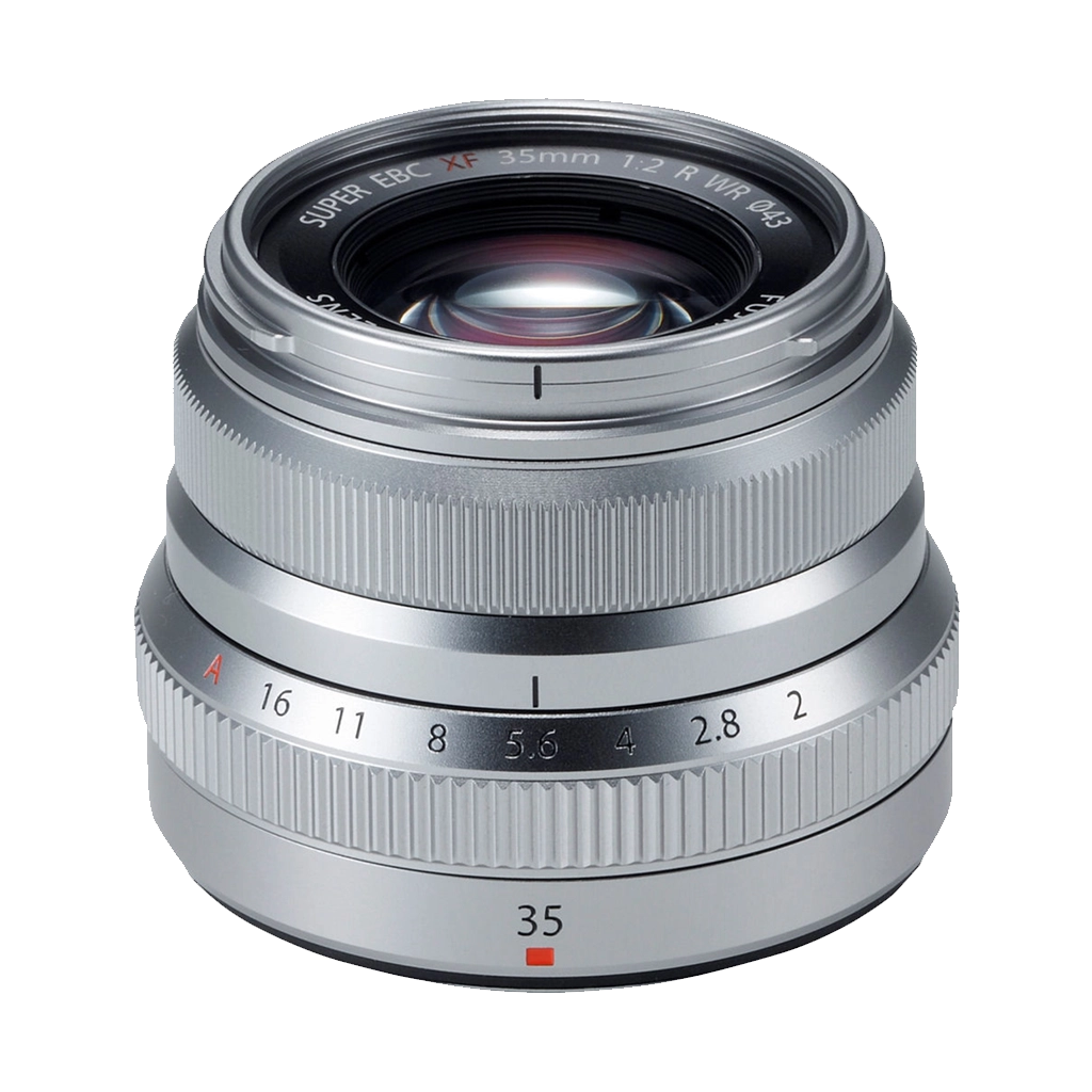 Fujifilm XF 35mm F/2 R WR Lens (Silver)