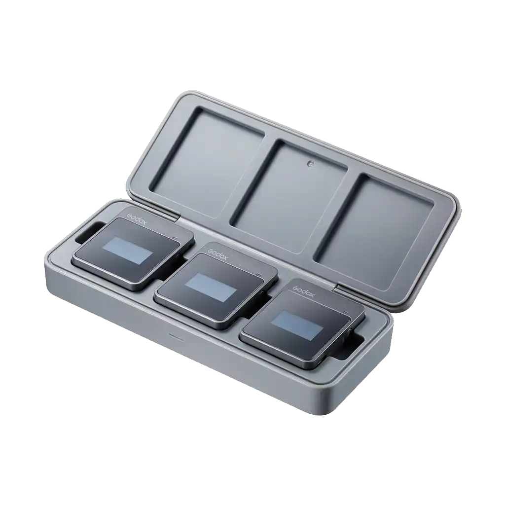 Godox MoveLink M2 Compact 2-Person Digital Wireless Microphone System for Cameras & Smartphones with 3.5mm (2.4 GHz)