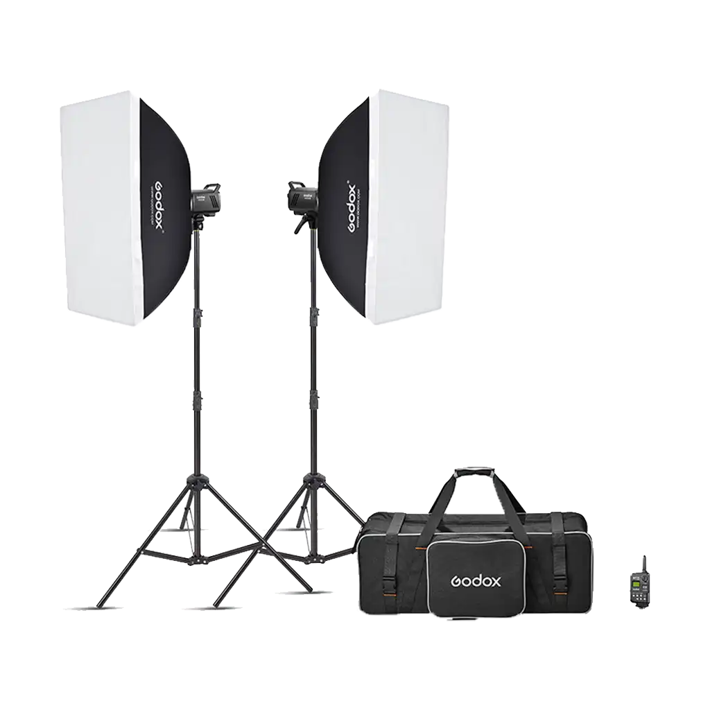 Godox MS200 2-Light Studio Flash Kit