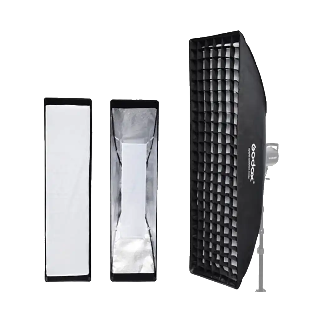 Godox SB-FW30120 30x120cm Rectangle Softbox with Honeycomb Grid