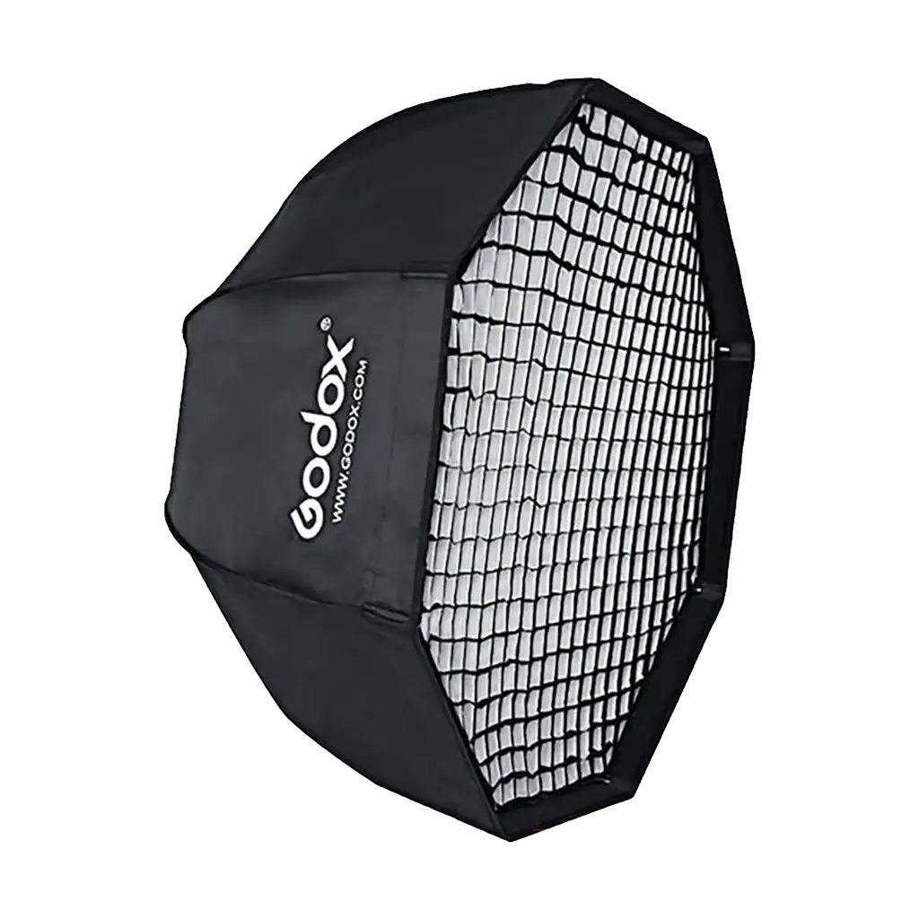 Godox SB-GUE95 Octagonal Umbrella Softbox with Grid Bowens Mount (95cm)