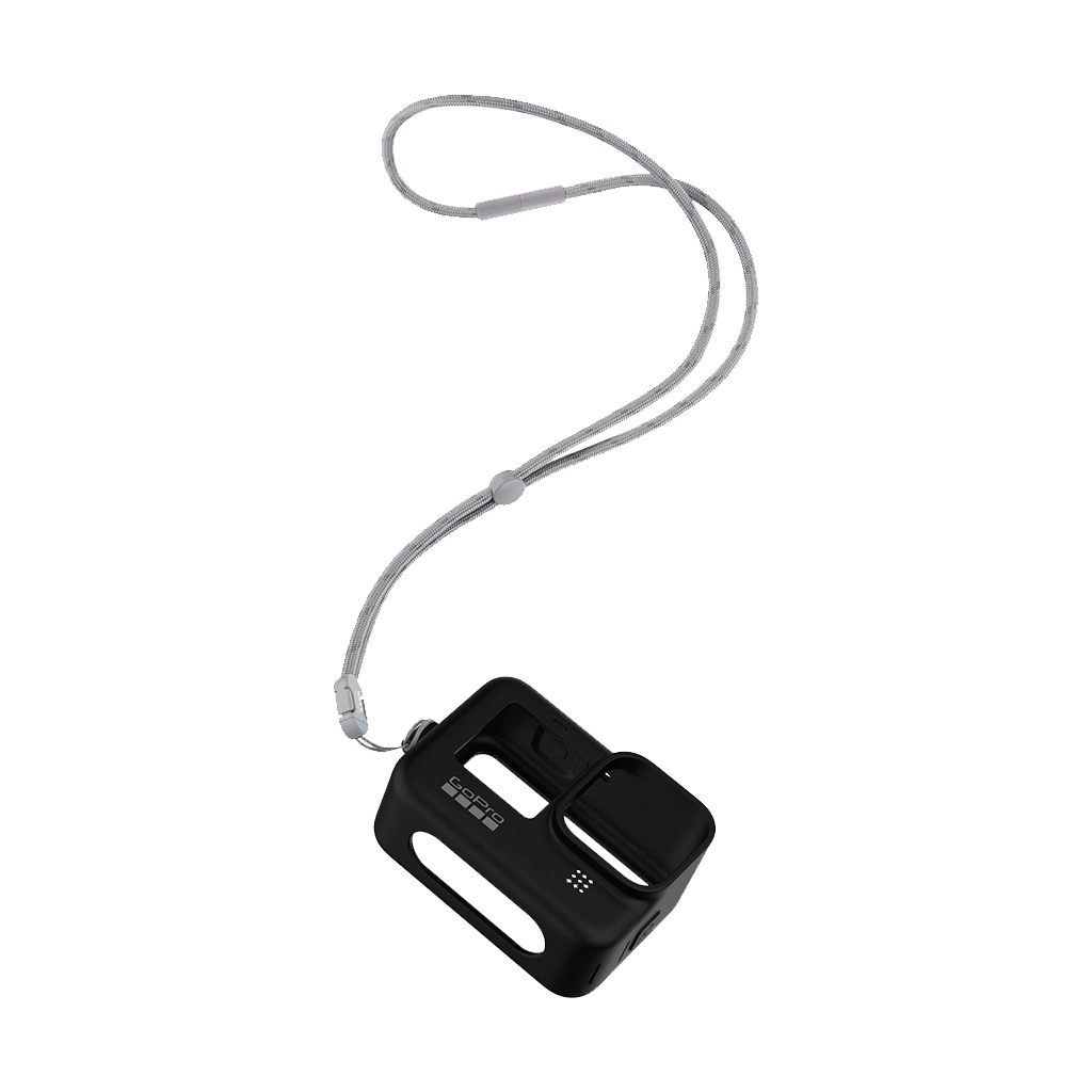 GoPro Sleeve and Lanyard for HERO9 / 10 / 11 / 12 / 13 (Black)