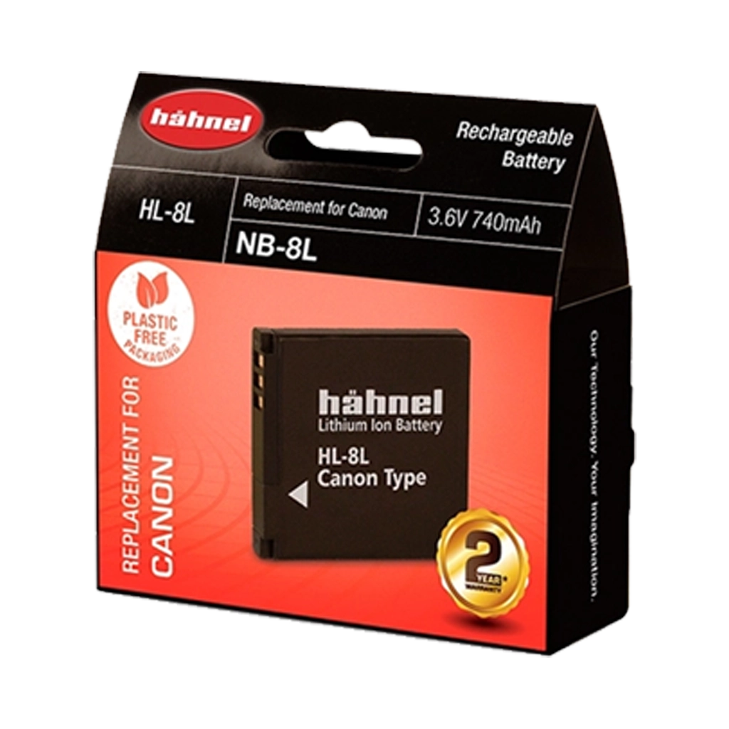 Hahnel HL-8L Lithium Ion Battery for Canon (NB-8L)