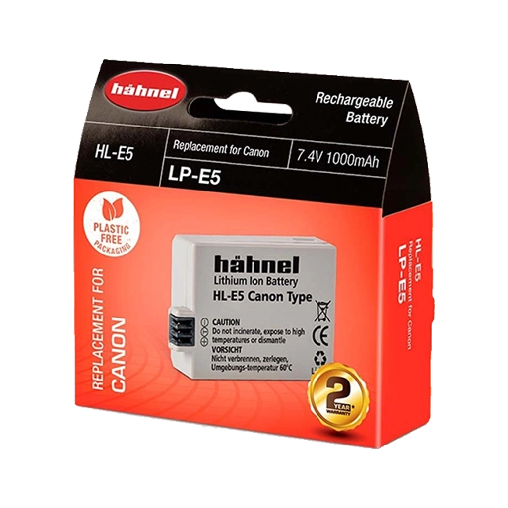 Hahnel HL-E5 Lithium Ion Battery for Canon (LP-E5)