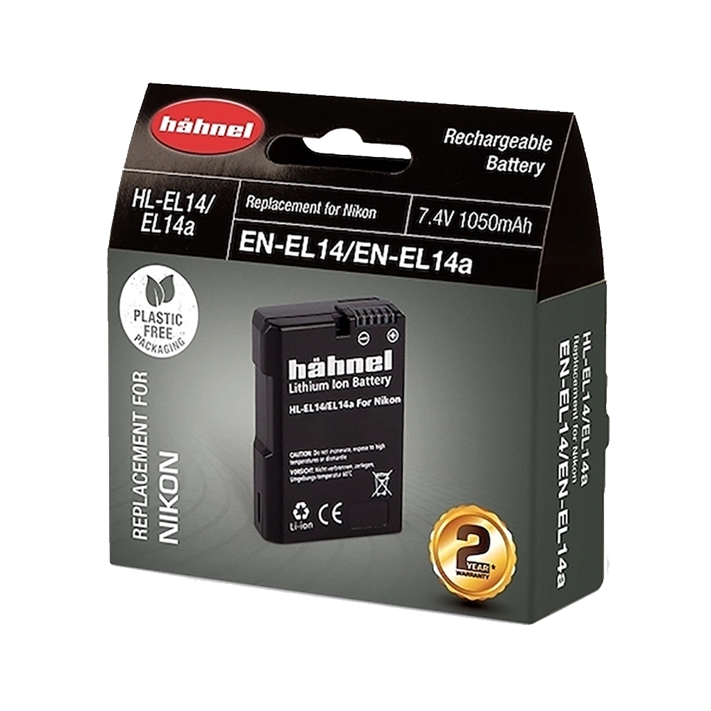Hahnel HL-EL14 Lithium Ion Battery for Nikon (EN-EL14 / EN-EL14A)