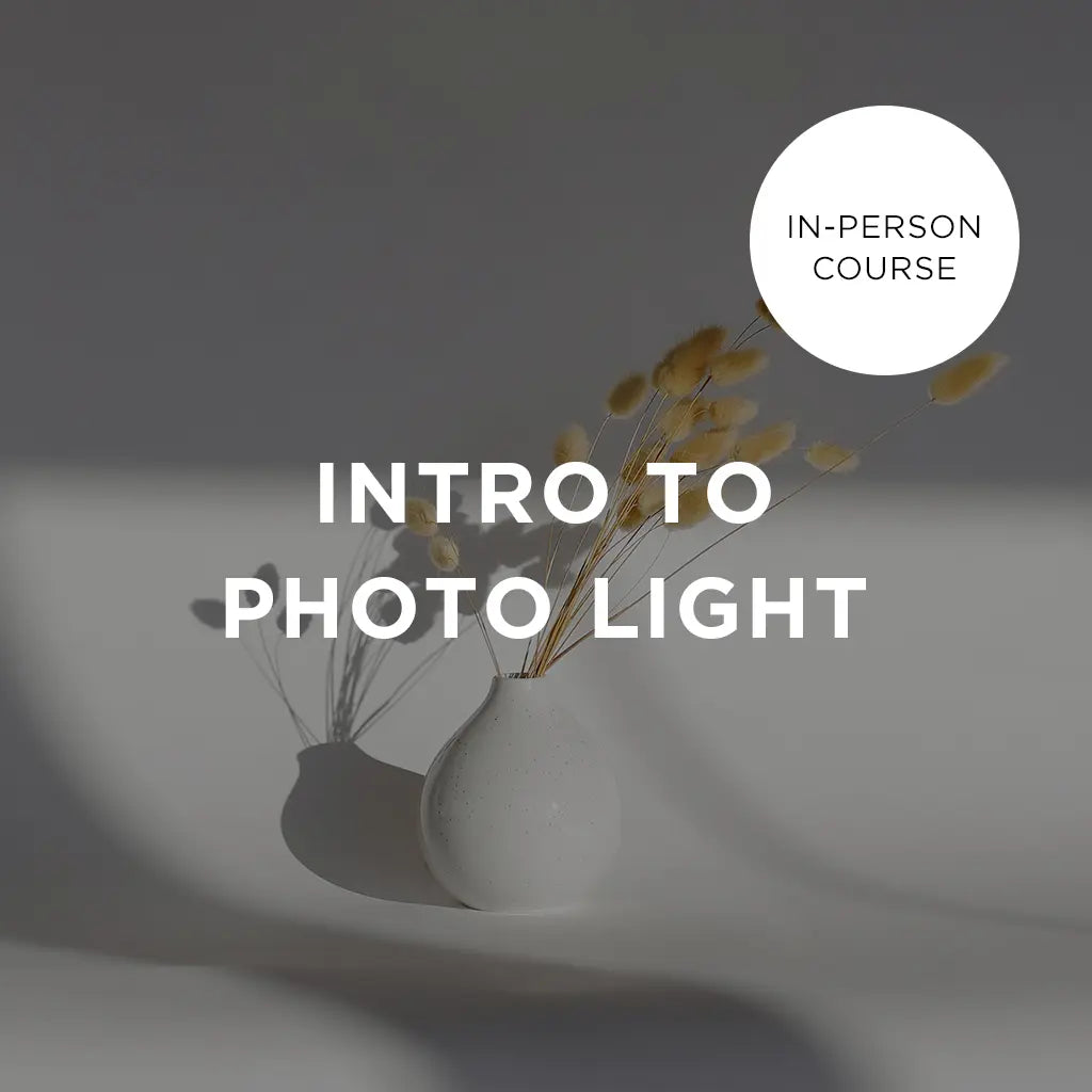 Intro to Photographic Lighting - In-Person Course