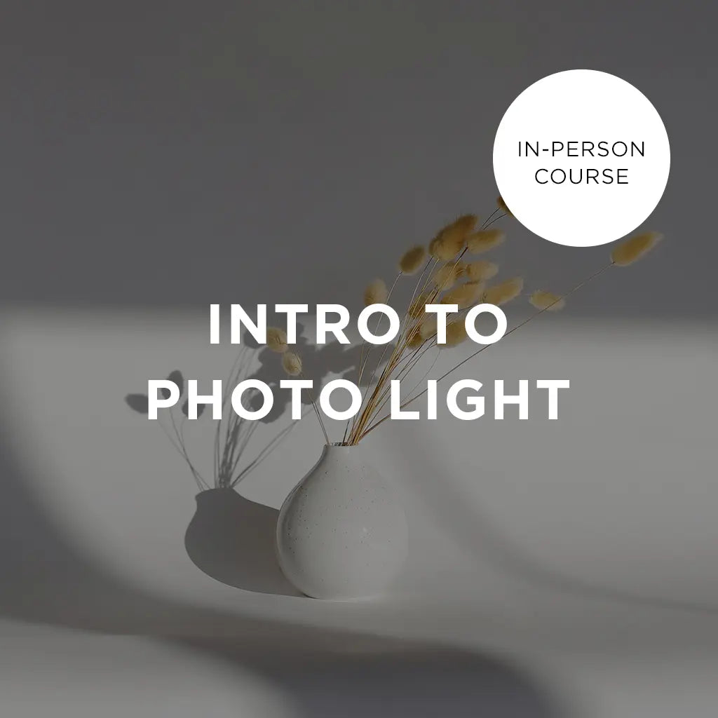Intro to Photographic Light - In-Person Course