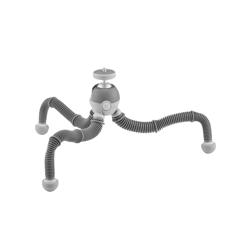 Joby Podzilla Large Tabletop Tripod with Griptight 360 Phone Mount Kit (Gray)