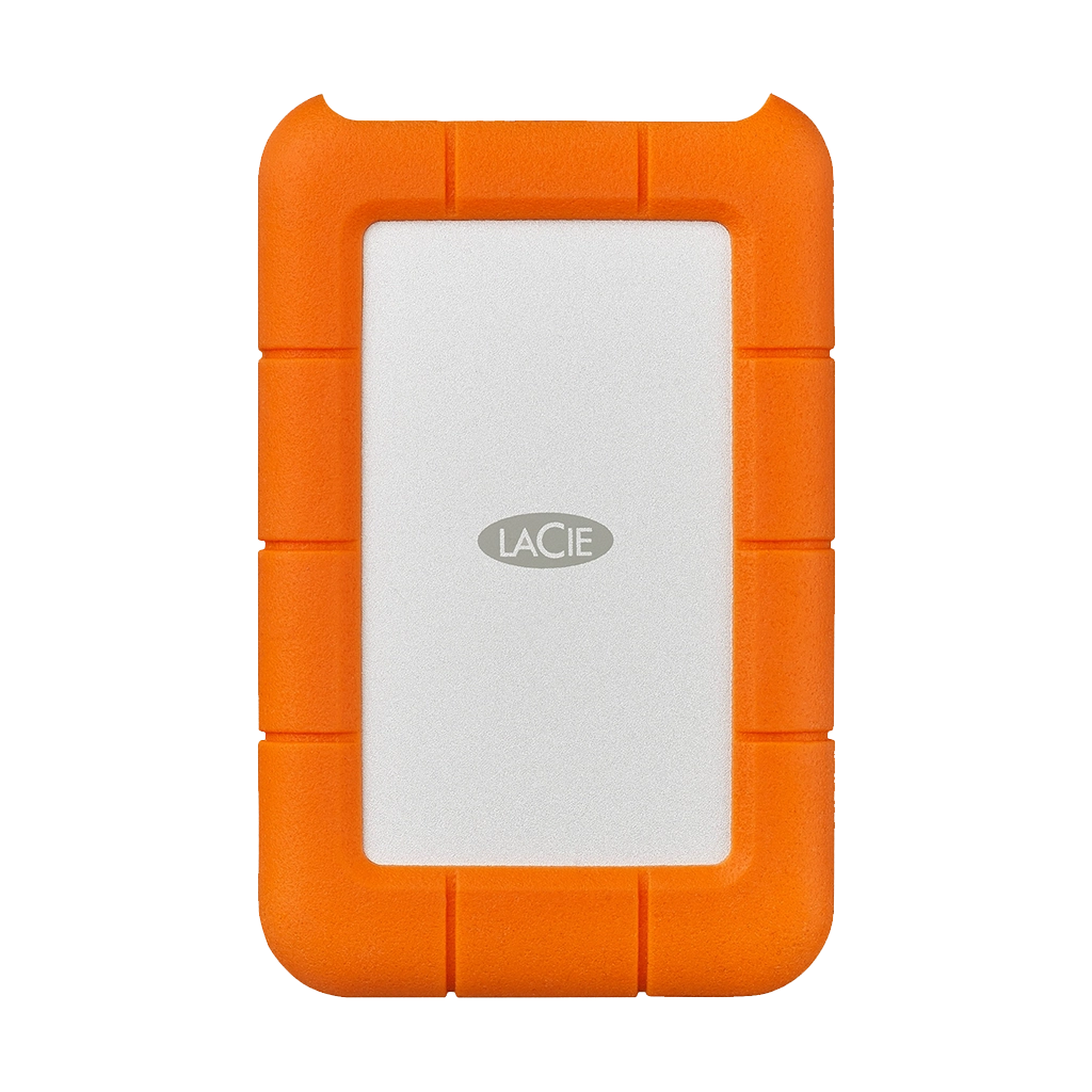 LaCie 2TB Rugged USB 3.0 Type-C External Hard Drive