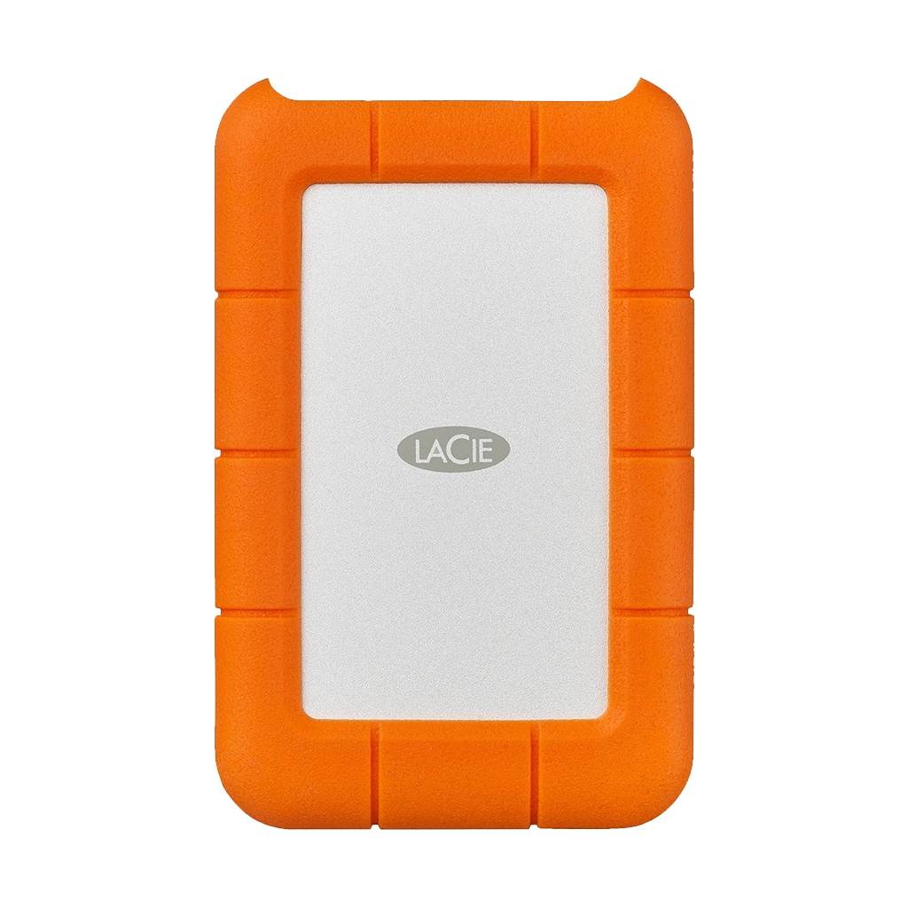 LaCie 4TB Rugged USB 3.0 Type-C External Hard Drive