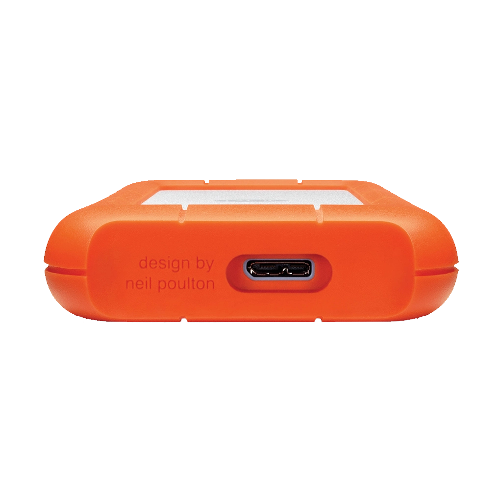 LaCie Rugged 1TB Mini External Hard Drive - USB3.0