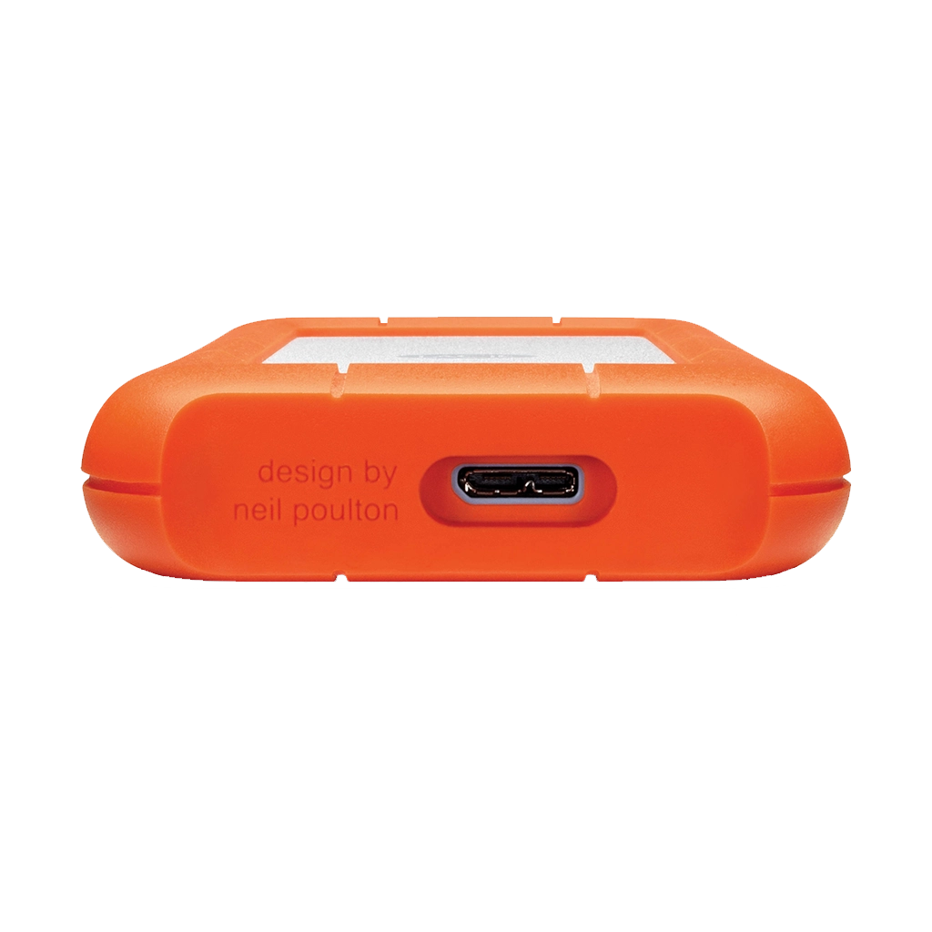 LaCie Rugged 2TB Mini External Hard Drive - USB3.0