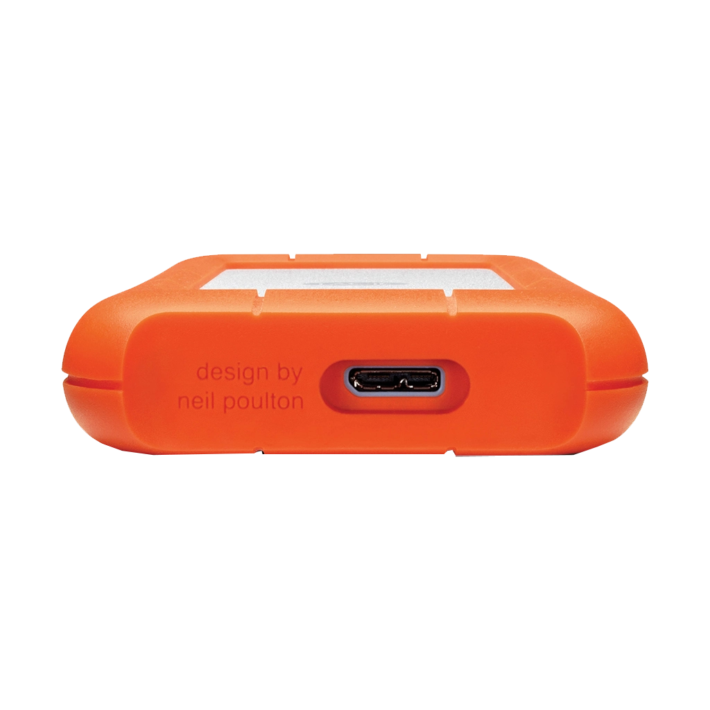 LaCie Rugged 4TB Mini External Hard Drive - USB3.0