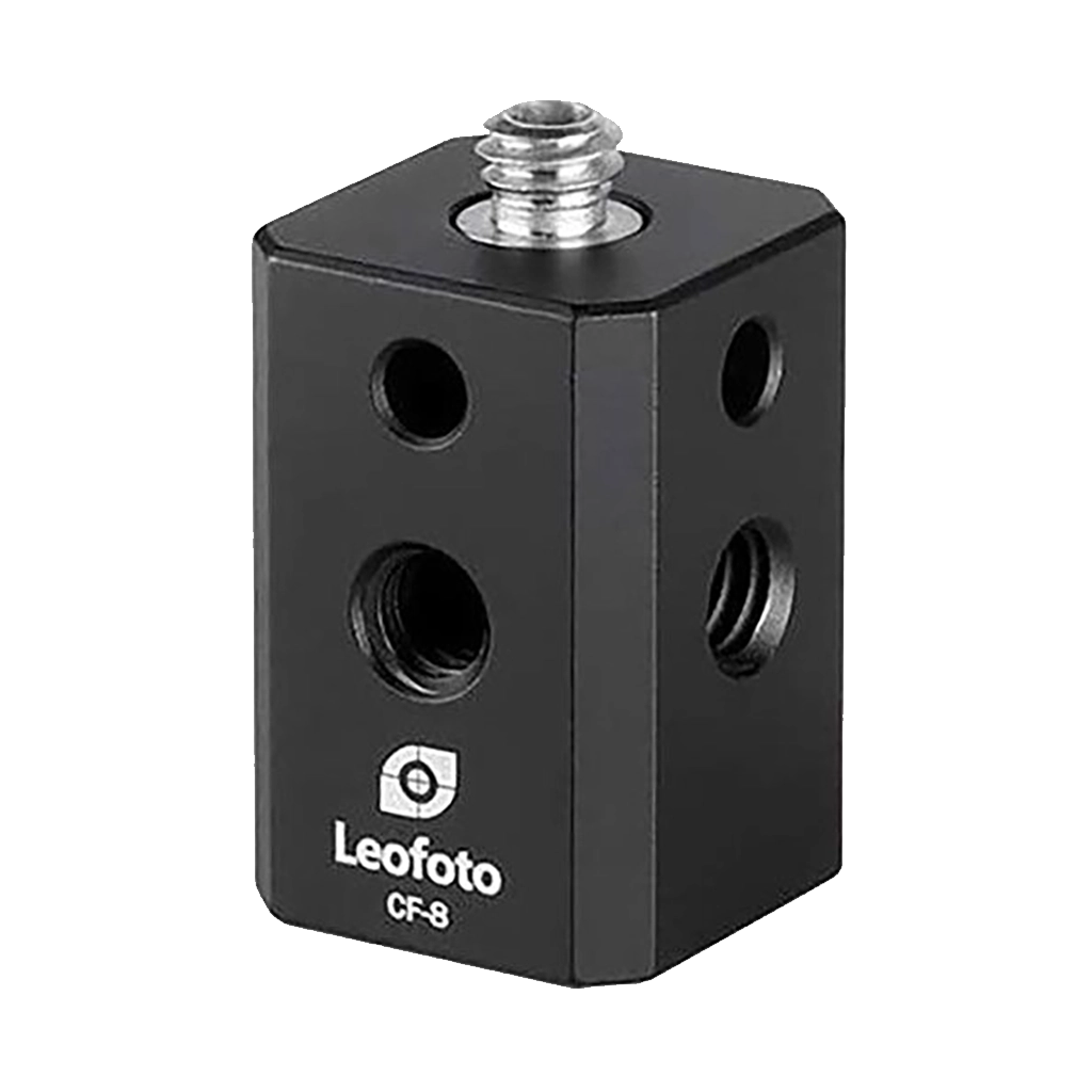 Leofoto CF-8 Conversion Adapter UNC 1/4" Screw Plus 1/4" Mount Hole