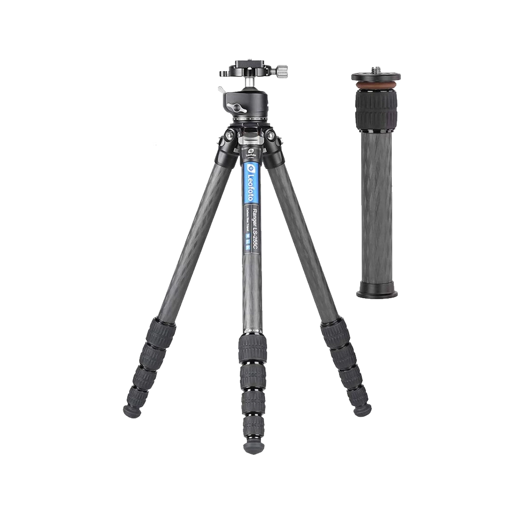 Leofoto Ranger LS-255C + LH-30 Carbon Fiber Tripod Kit