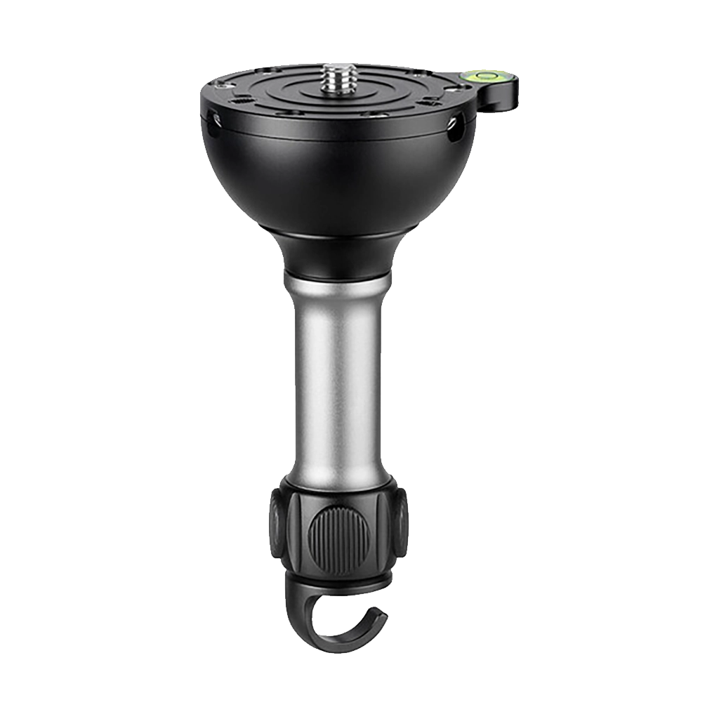 Leofoto YB-75LP Leveling Base for 75mm Bowls with Long Arm and Hook