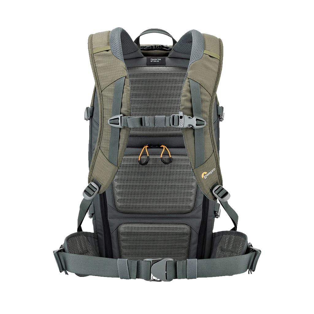 Lowepro Flipside Trek BP 350 AW Backpack (Gray/Dark Green)