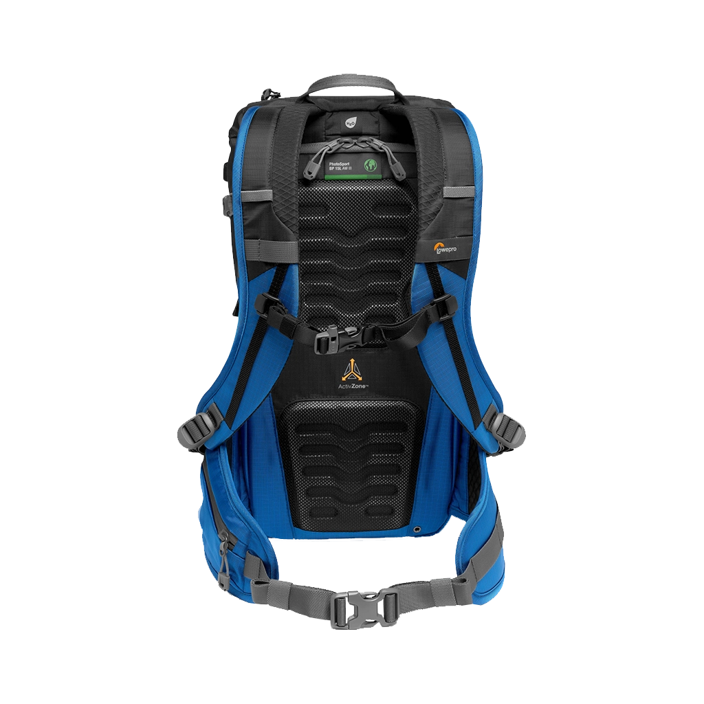 Lowepro PhotoSport BP 15L AW III Photo Backpack (Black/Blue)