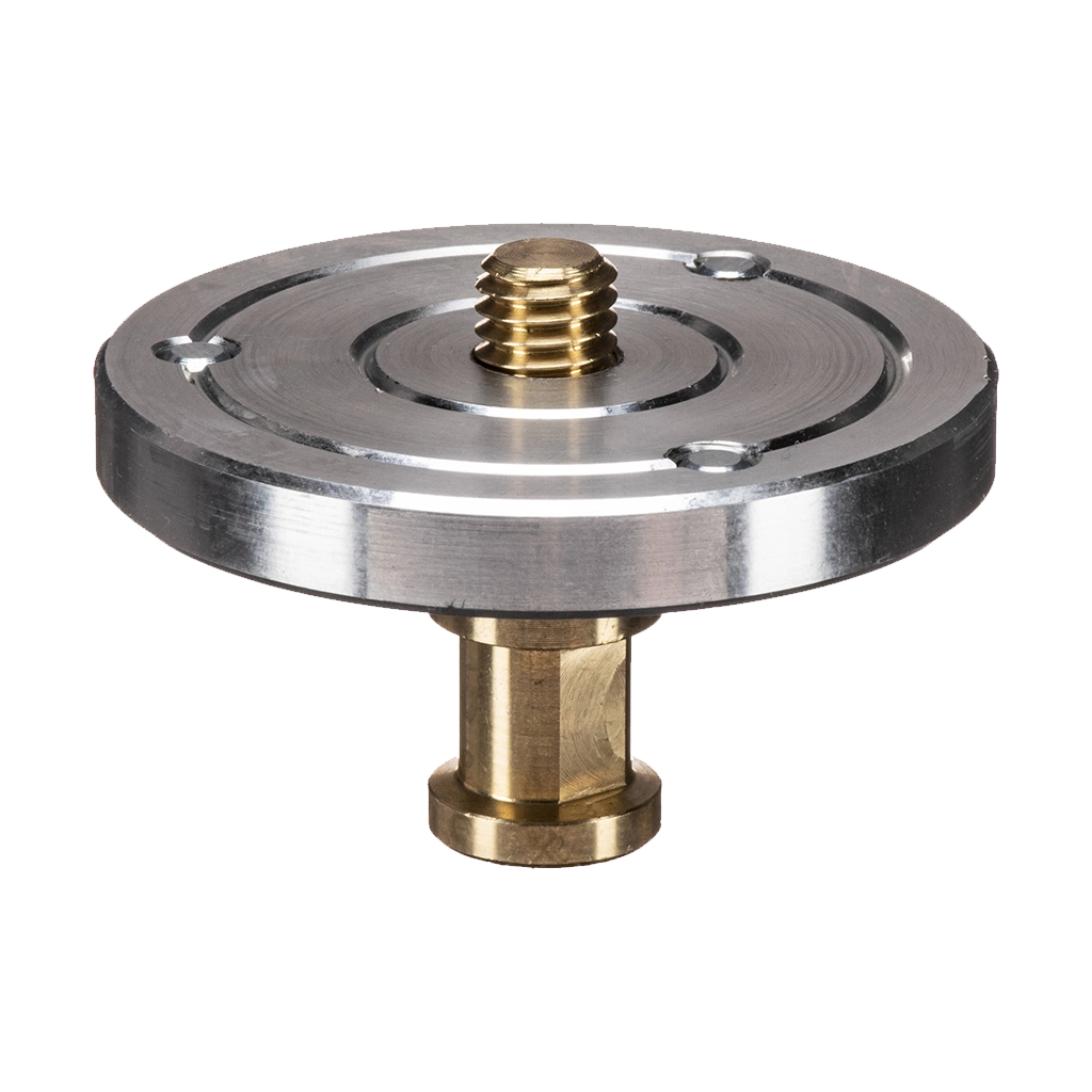 Manfrotto 208 3/8" Head Mounting Plate with Lock Screws