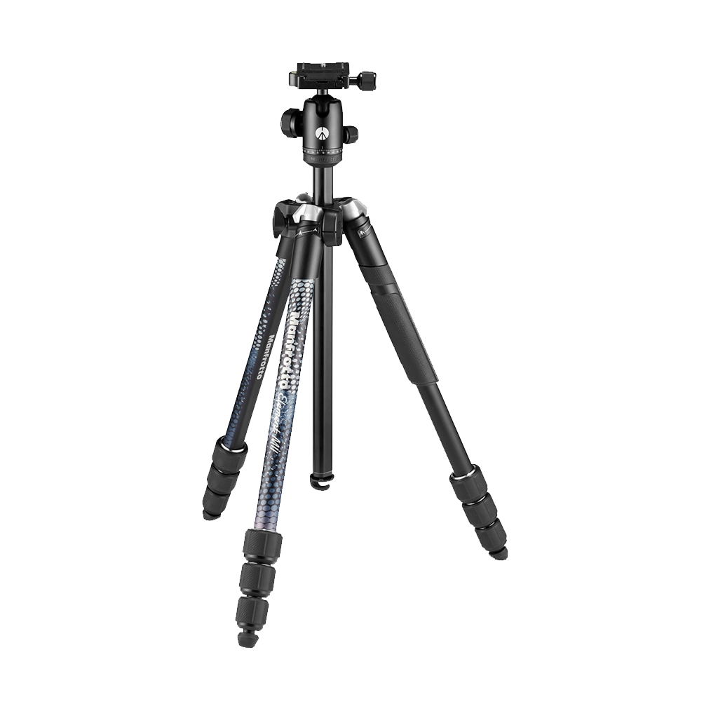 Manfrotto Element MII Mobile Bluetooth Aluminium Traveler Tripod (Black)