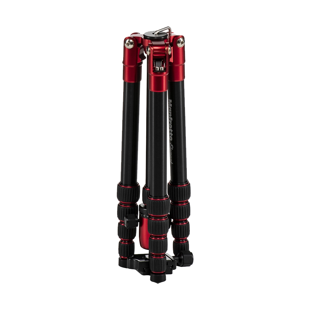Manfrotto Element Small Aluminum Traveller Tripod (Red)