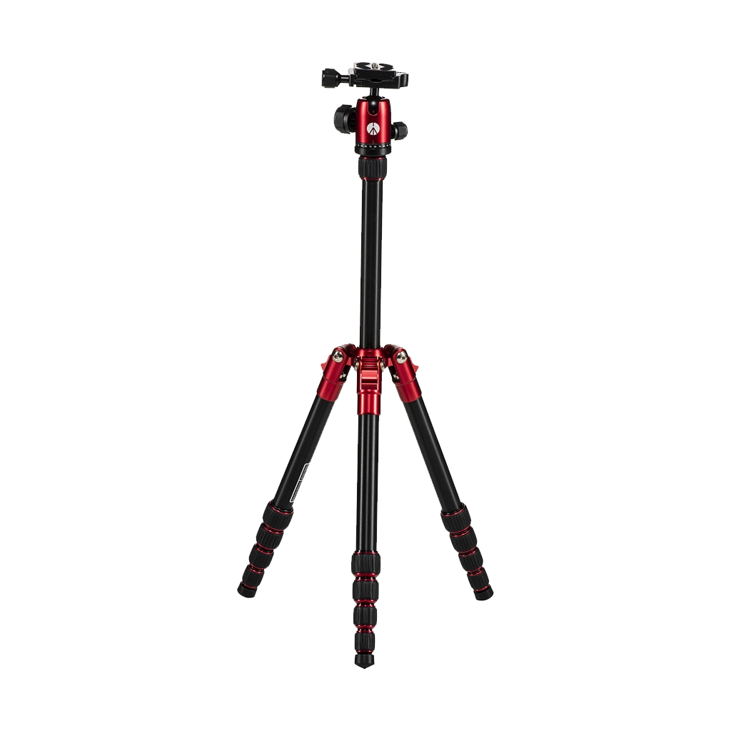 Manfrotto Element Small Aluminum Traveller Tripod (Red)