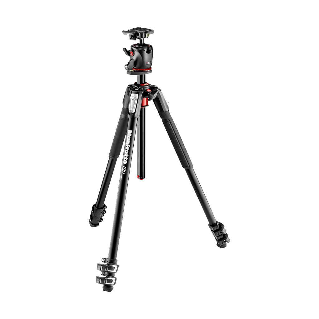 Manfrotto MK190XPRO3-BHQ2 190 Aluminium Tripod with Q2 Ball Head