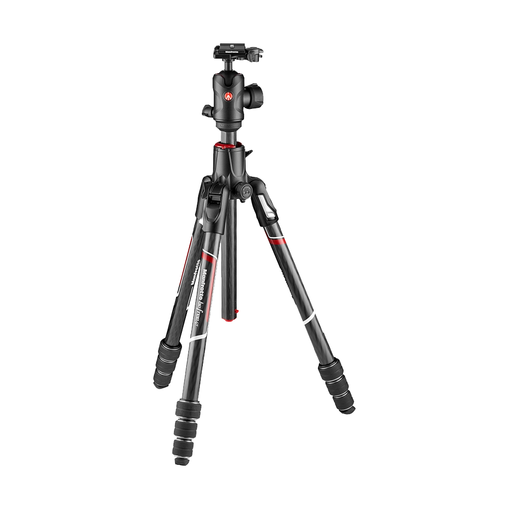 Manfrotto MKBFRTA4GXP-BH Befree GT XPRO Carbon Twist Tripod with 496 Center Ball Head