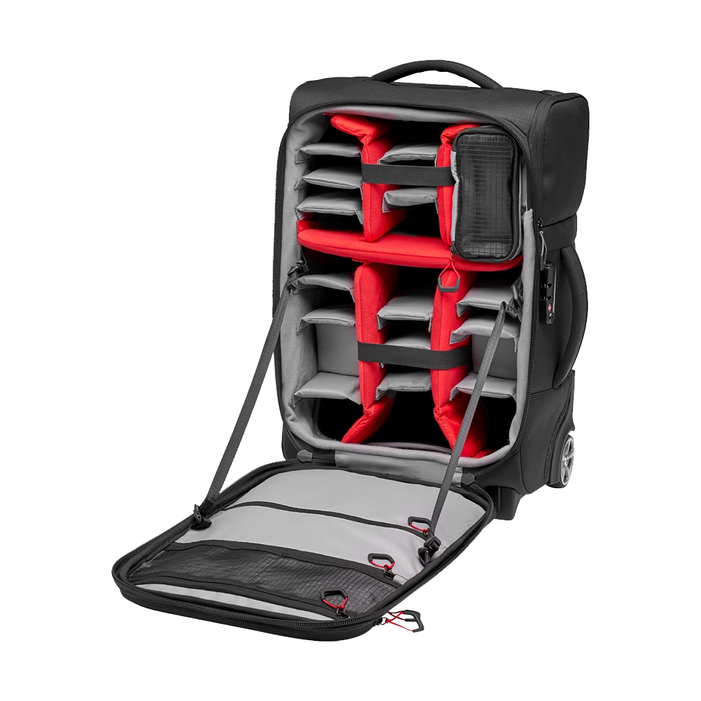 Manfrotto Pro Light Reloader Air-55 Carry-On Camera Roller Bag (Black)