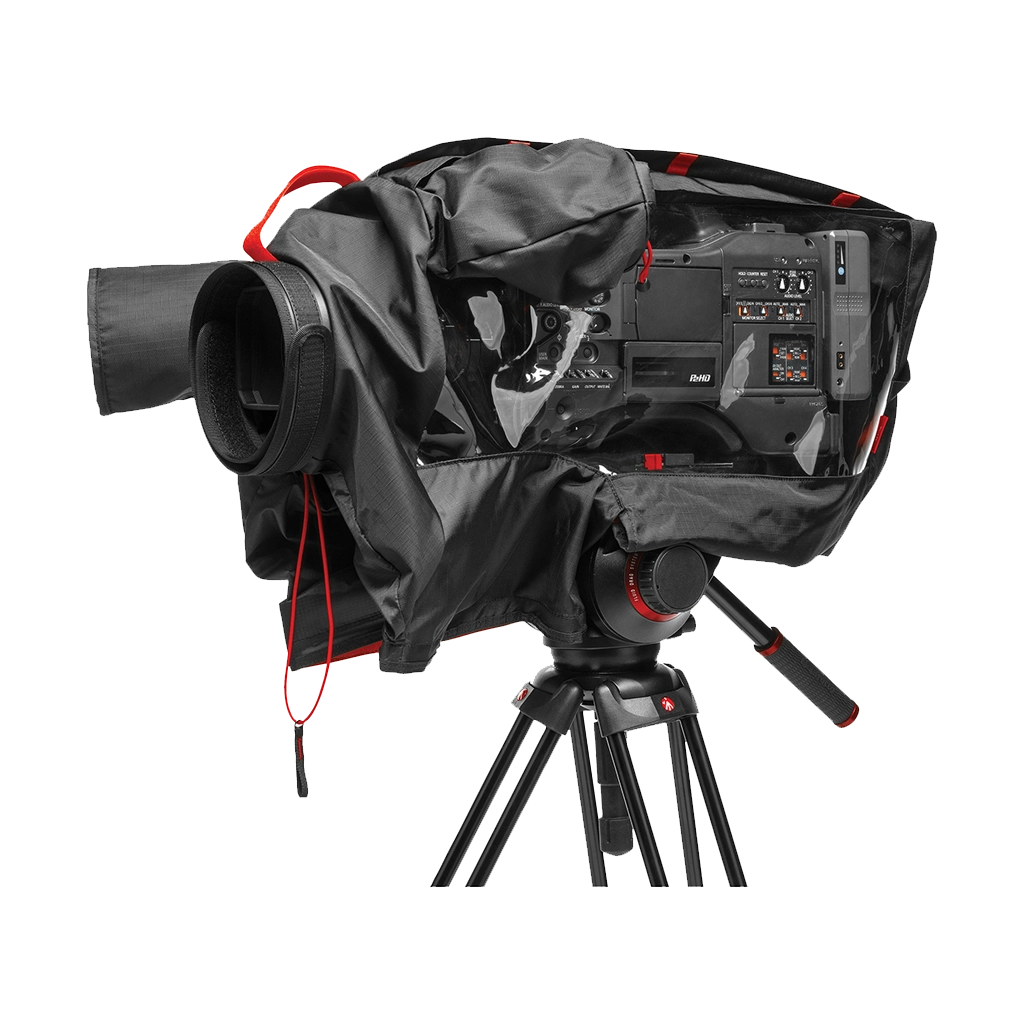 Manfrotto RC-1 Pro Light Video Camera Raincover for Full Size Camcorder / DSLR Rig (Black)