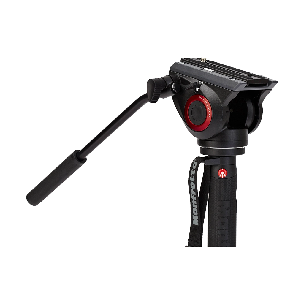 Manfrotto VMXPRO500 4-Section Video Monopod with Fluidtech Base & MVH500AH 2-Way Head