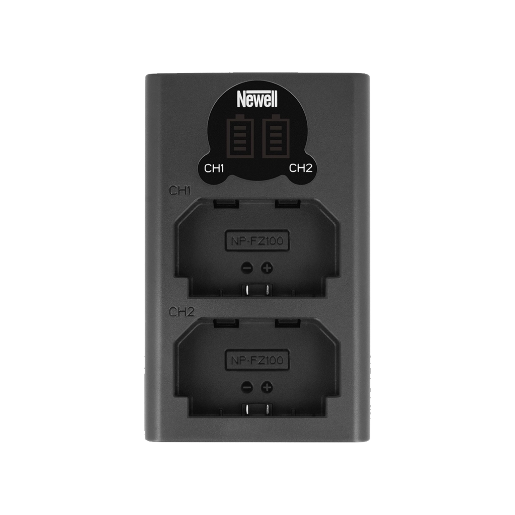 Newell DC-LCD Dual-Channel Battery Charger for Sony NP-FZ100
