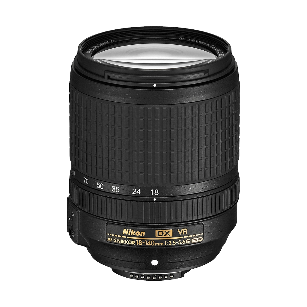 Nikon AF-S 18-140mm f/3.5-5.6 G ED DX VR Lens