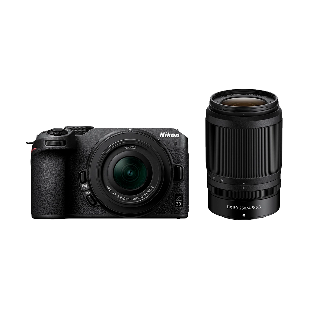 Nikon Z30 Mirrorless Camera with 16-50mm and 50-250mm Lenses