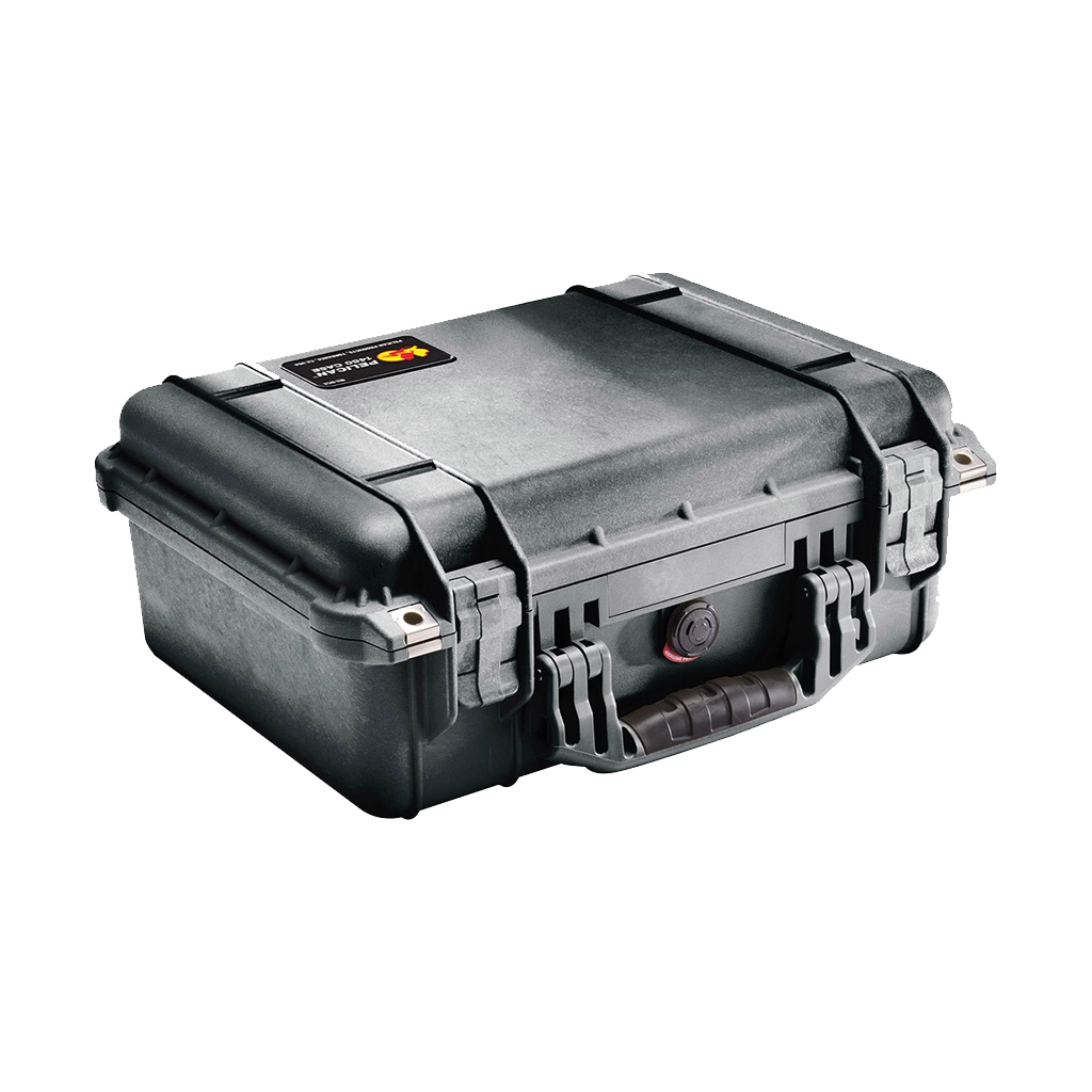 Pelican 1450 Case (Black) with Pick 'N Pluck Foam