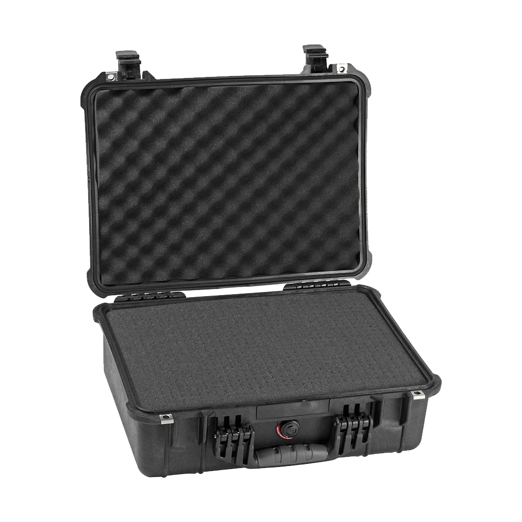 Pelican 1520 Case (Black) with Pick 'N Pluck Foam