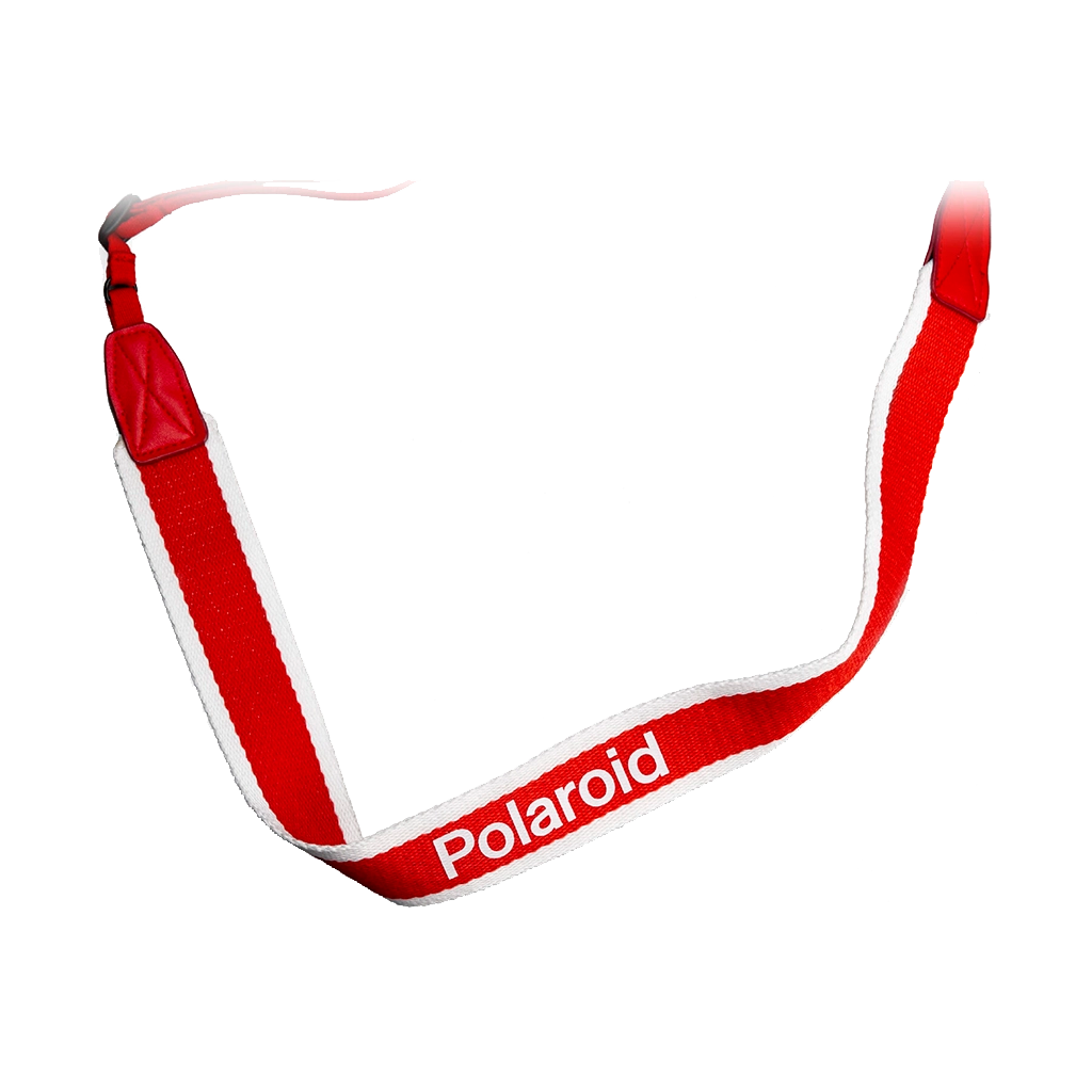 Polaroid Camera Strap - Flat (Red)