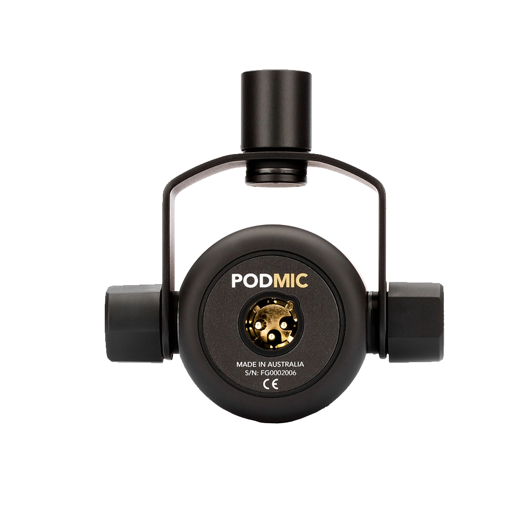 Rode PodMic Dynamic Podcasting Microphone + Free Rode WS14 Pop Filter (Black) (Valued at R775)