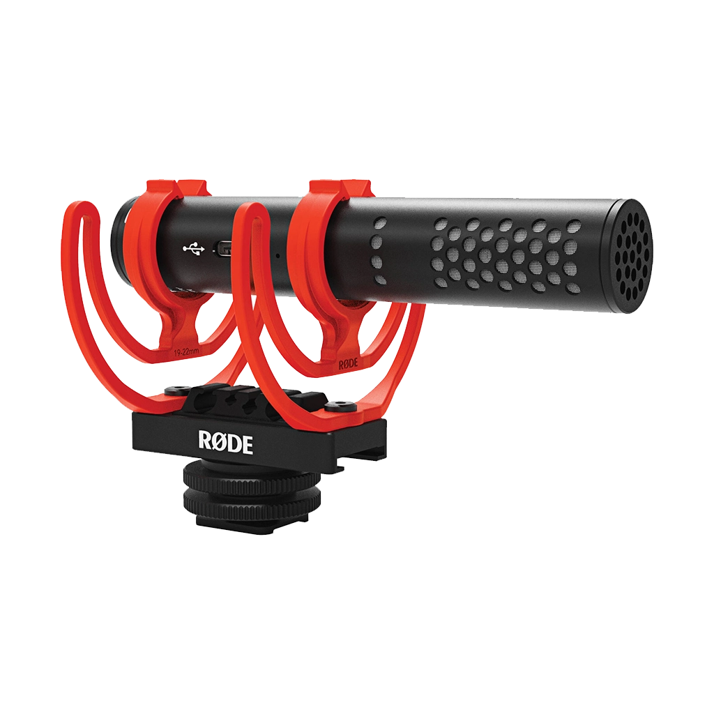 Rode VideoMic GO II Ultracompact Analog/USB Camera-Mount Shotgun Microphone