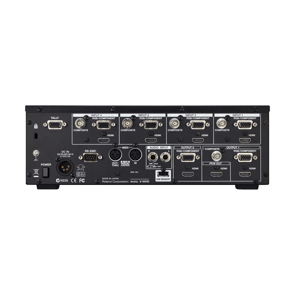Roland V-40HD Multi-Format Video Switcher