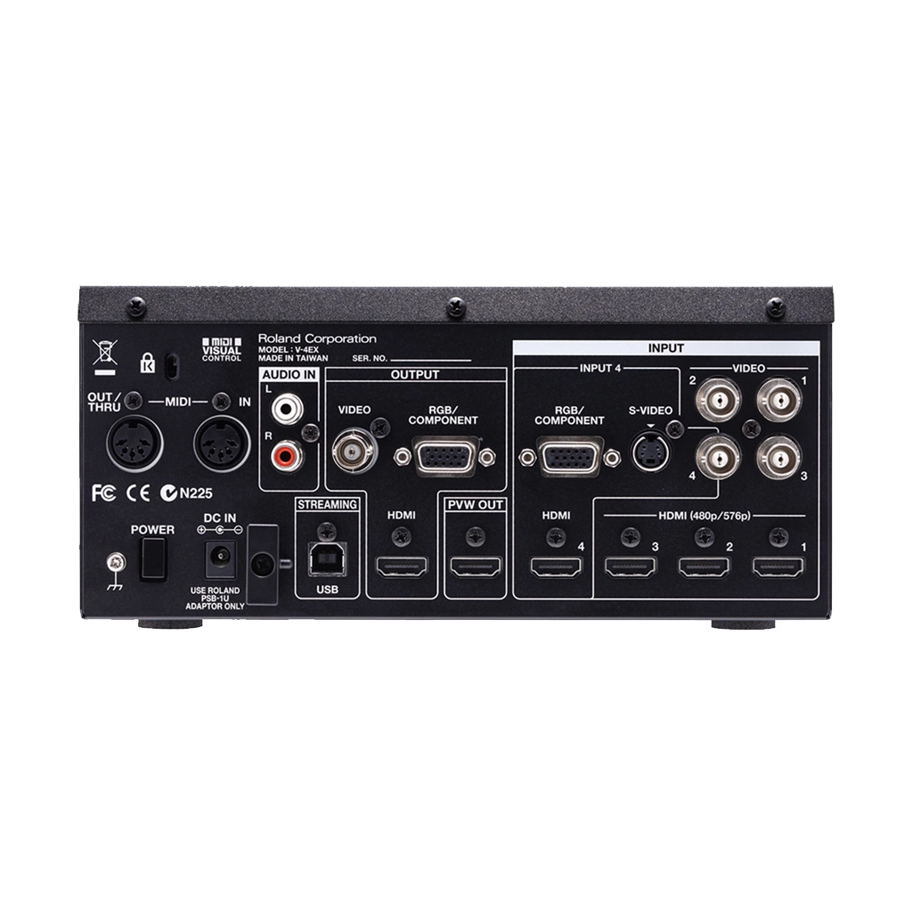 Roland V-4EX Four Channel Digital Video Mixer with Effects