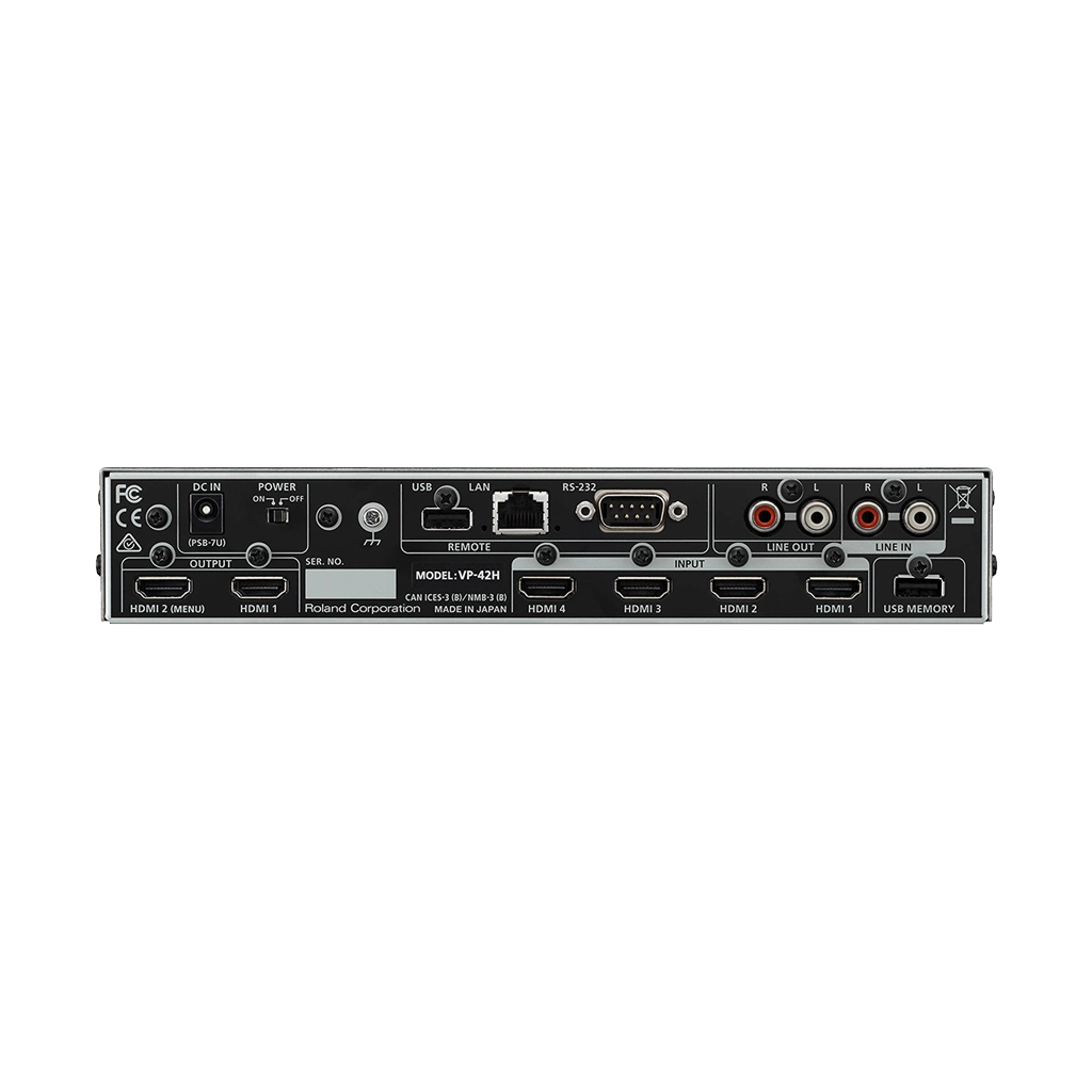 Roland VP-42H Video Processor 4 x 1 HDMI