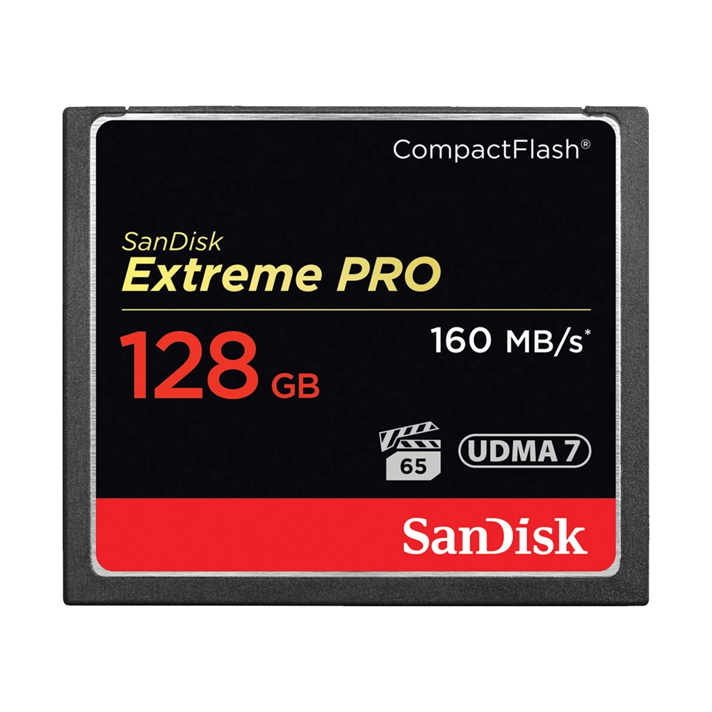 SanDisk 128GB Extreme Pro 160MB/s CompactFlash Memory Card