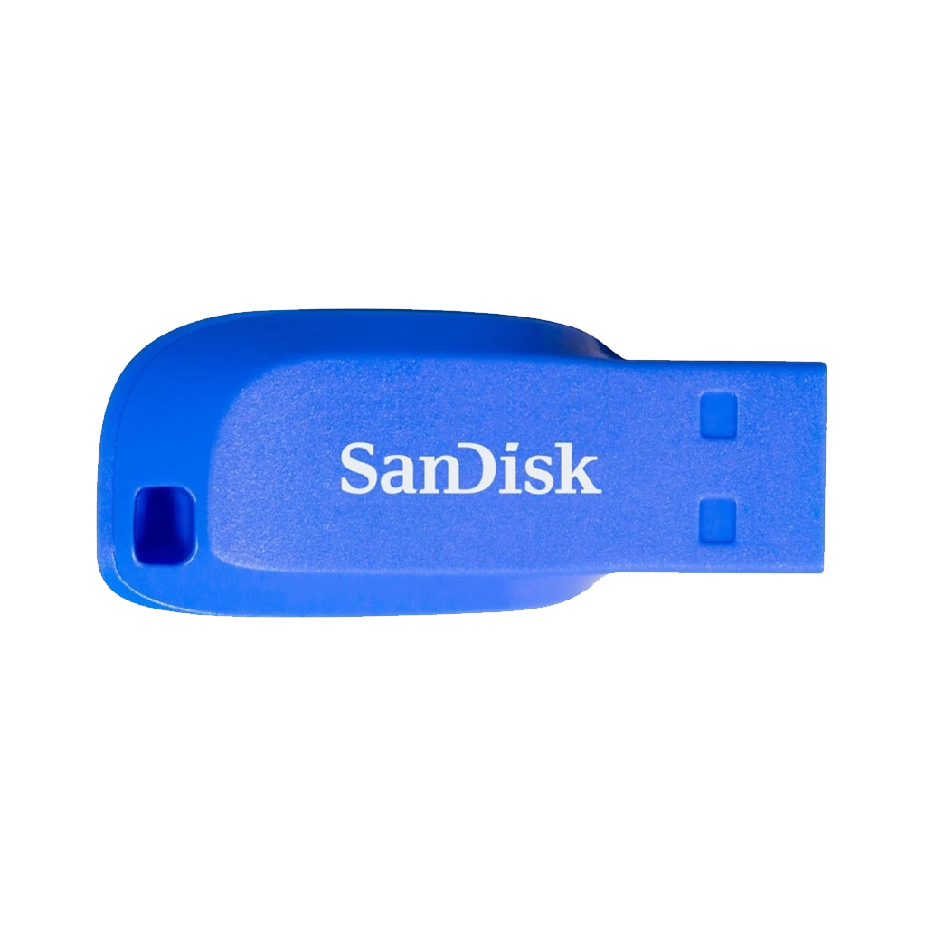 SanDisk 16GB Cruzer Blade USB Flash Drive -  ELECTRIC BLUE