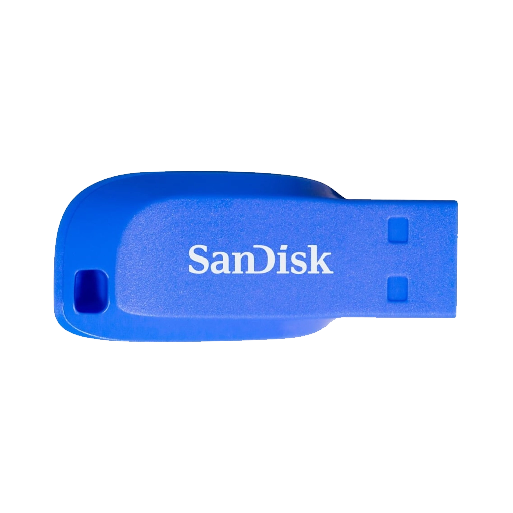 SanDisk 16GB Cruzer Blade USB Flash Drive - ELECTRIC BLUE