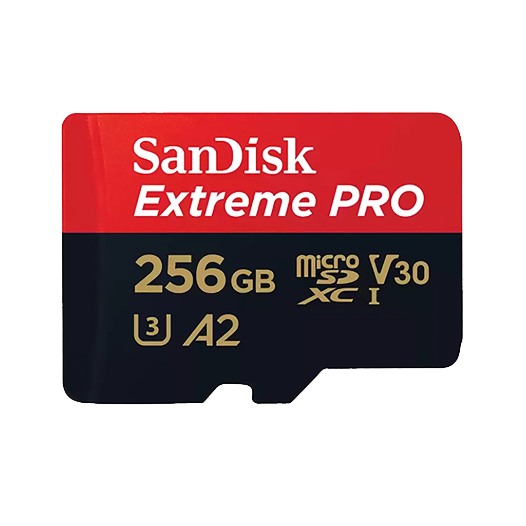 SanDisk 256GB Extreme PRO 200MB/s UHS-I microSDXC Memory Card