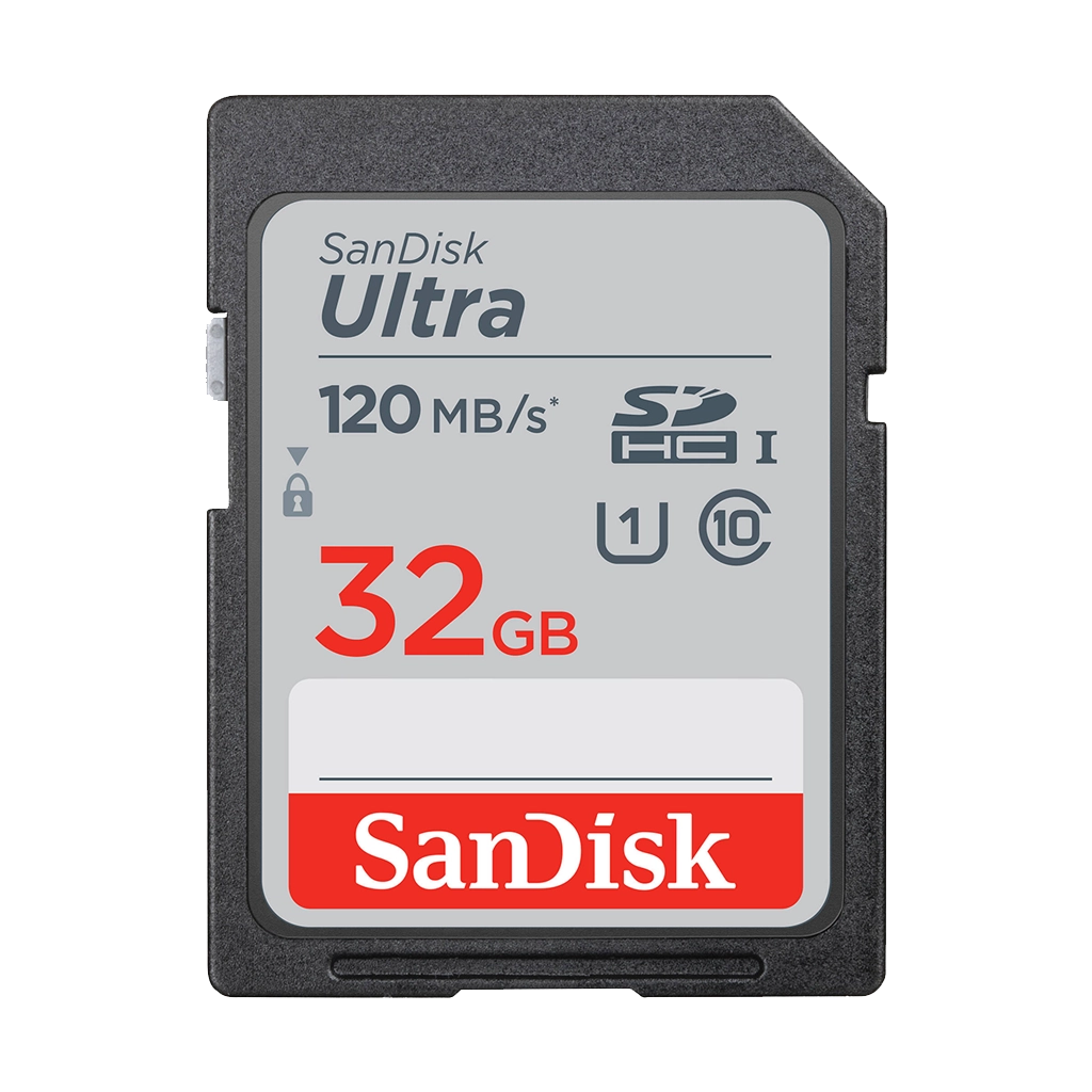 SanDisk 32GB Ultra UHS-I SDHC Memory Card