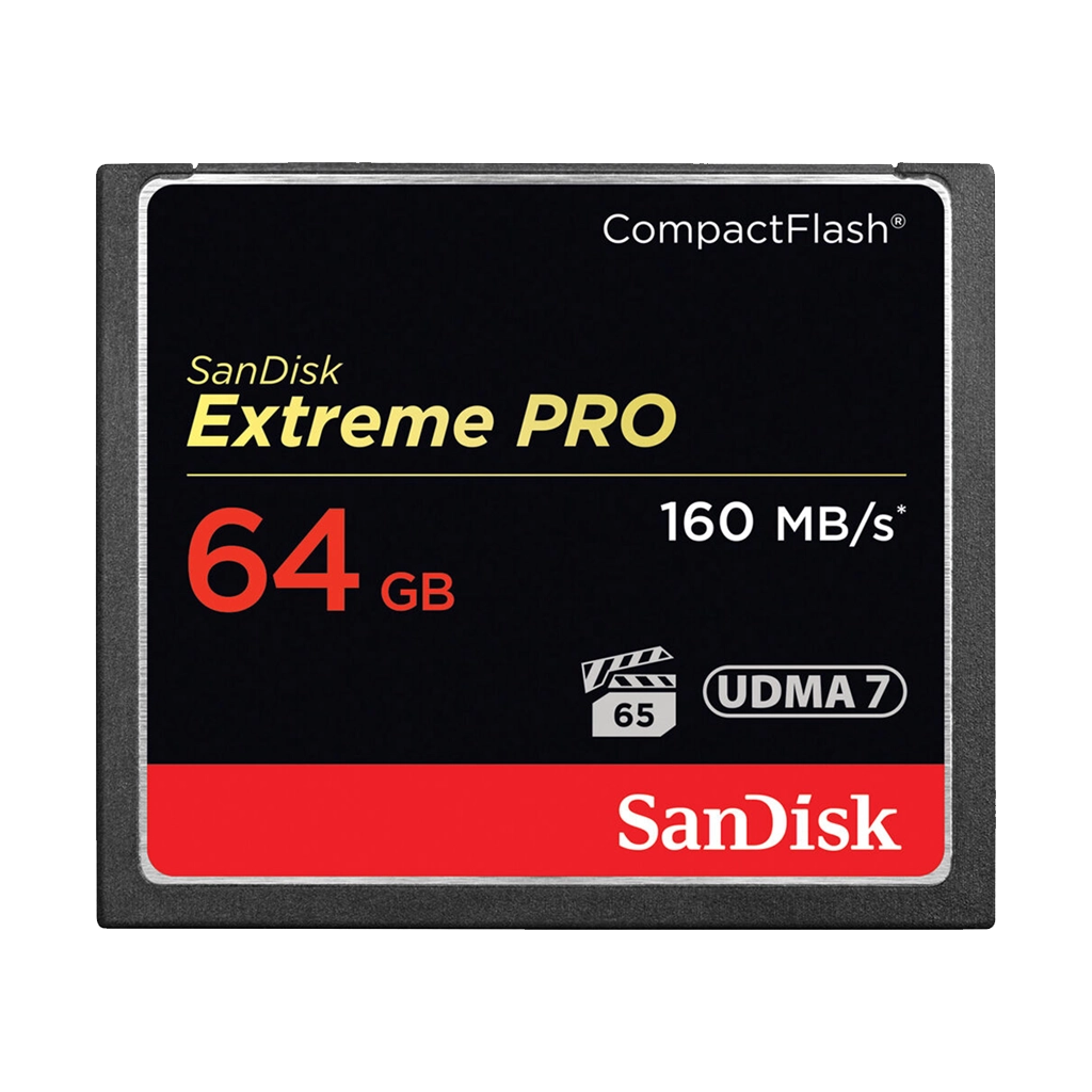 SanDisk 64GB Extreme Pro 160MB/s CompactFlash Memory Card